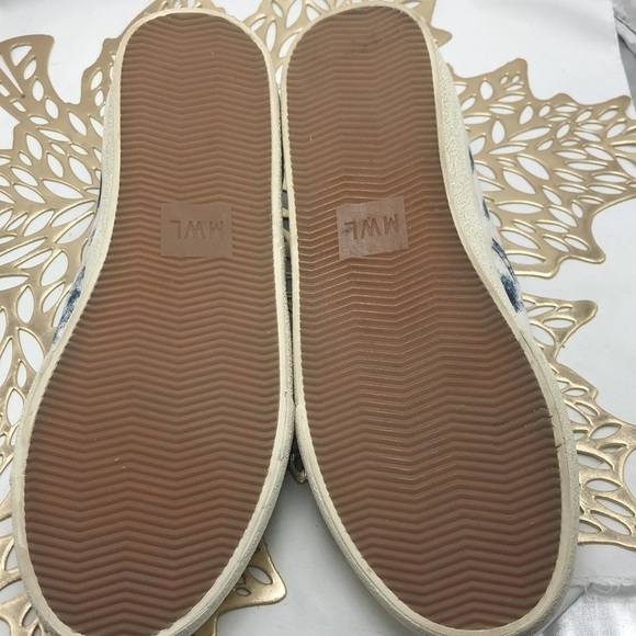 Men’s or Woman’s MADEWELL Tied Dyed Acid Wash Slip On boat Shoes WS 7 MS 5.5 - Picture 10 of 10